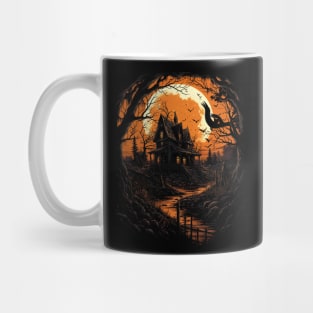 Haunted house Mug